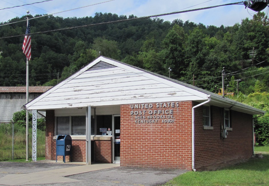 US Post Office Ages Brookside, Kentucky