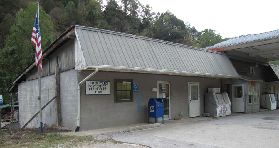 US Post Office Blackey, Kentucky