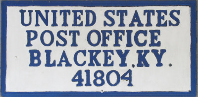 US Post Office Blackey, Kentucky
