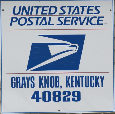 US Post Office Grays Knob, Kentucky