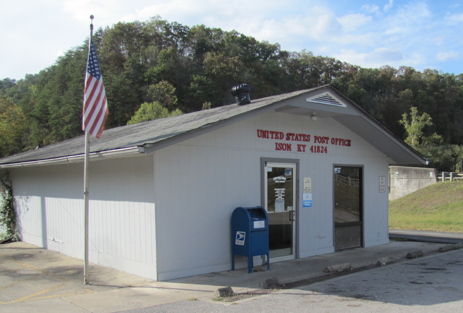 US Post Office Isom, Kentucky