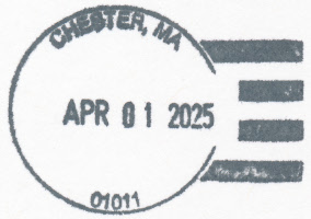 US Post Office Chester, Massachusetts