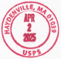 US Post Office Haydenville, Massachusetts