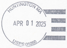 US Post Office Huntington, Massachusetts