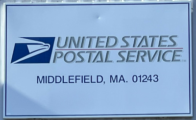 US Post Office Middlefield, Massachusetts