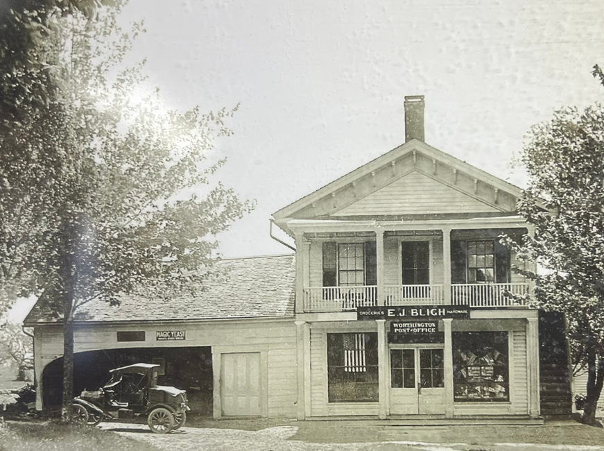 US Post Office Worthington, Massachusetts
