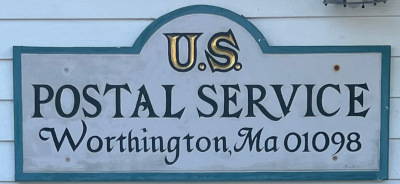 US Post Office Worthington, Massachusetts