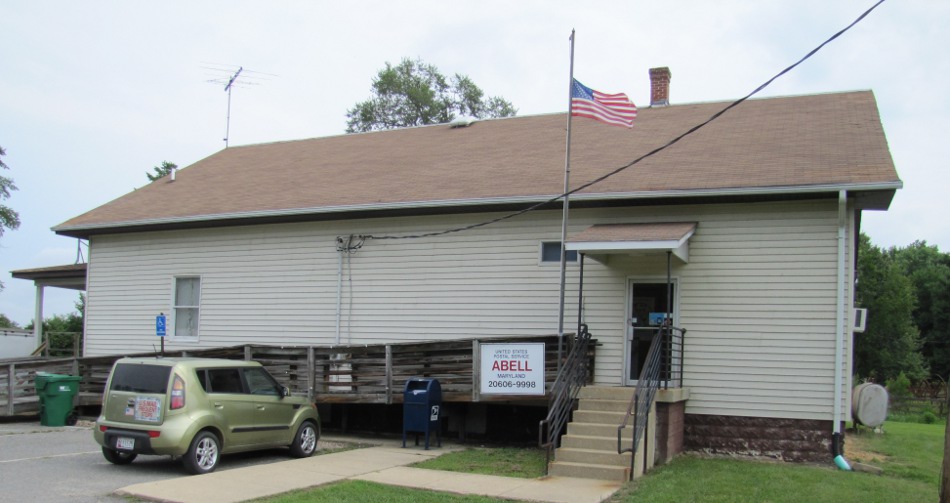 US Post Office Abell, Maryland