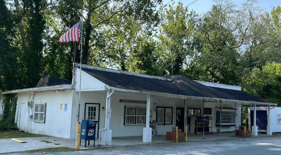 US Post Office Allen, Maryland