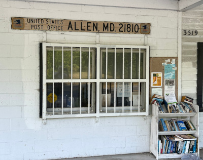 US Post Office Allen, Maryland