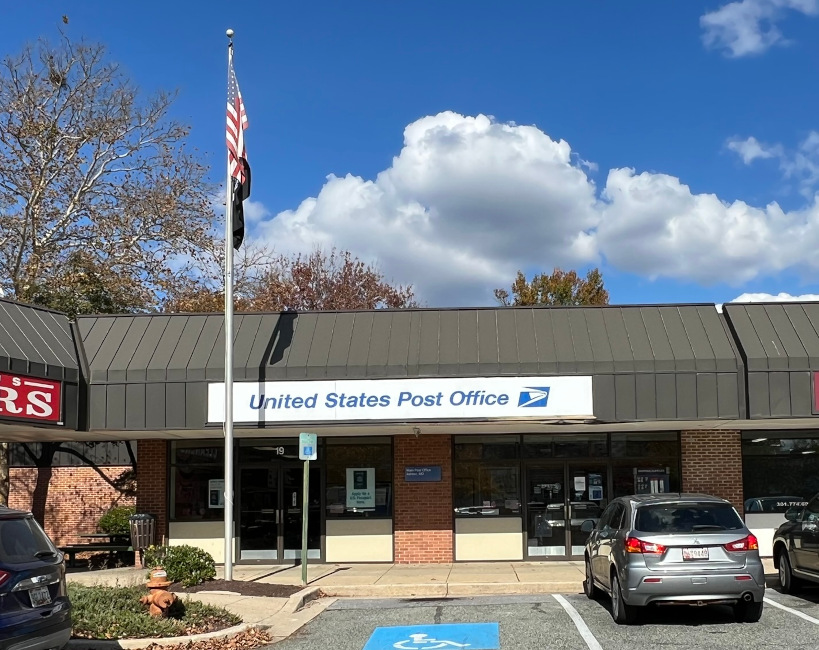 US Post Office Ashton, Maryland