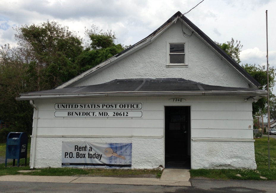 US Post Office Benedict, Maryland