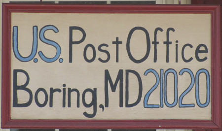 US Post Office Boring, Maryland