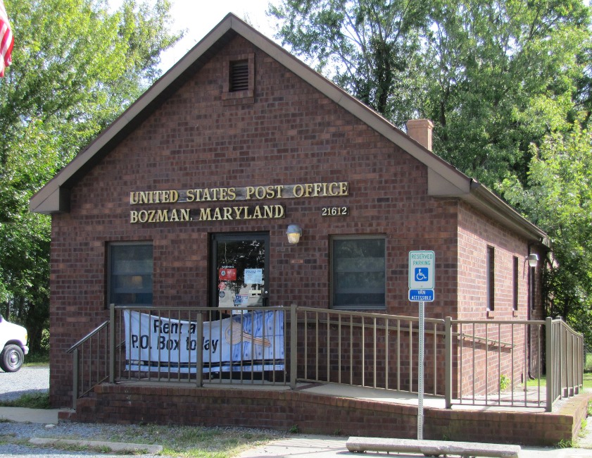 US Post Office Bozman, Maryland