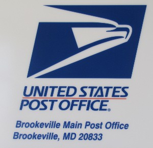 US Post Office Brookville, Maryland