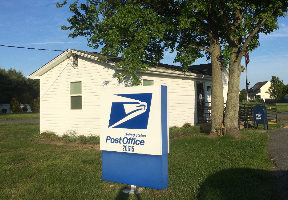 US Post Office Broomes Island, Maryland