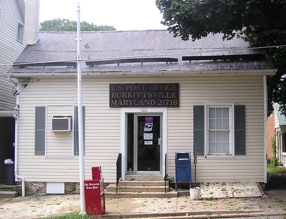 US Post Office Burkittsville, Maryland