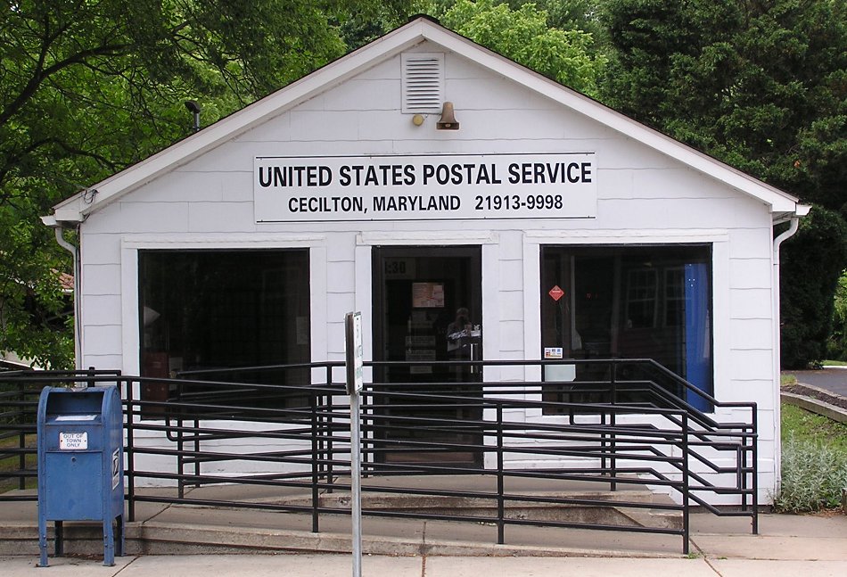 US Post Office Cecilton, Maryland