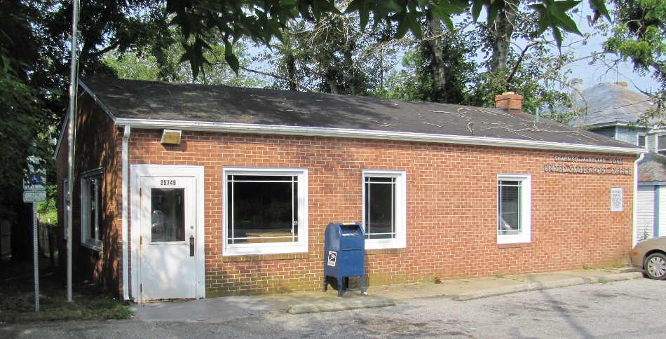 US Post Office Chaptico, Maryland