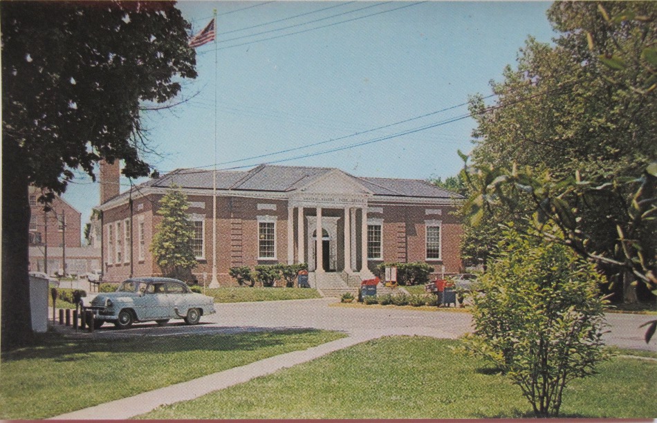 Chestertown, Maryland Post Office Post Card