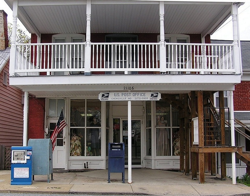 US Post Office Chewsville, Maryland