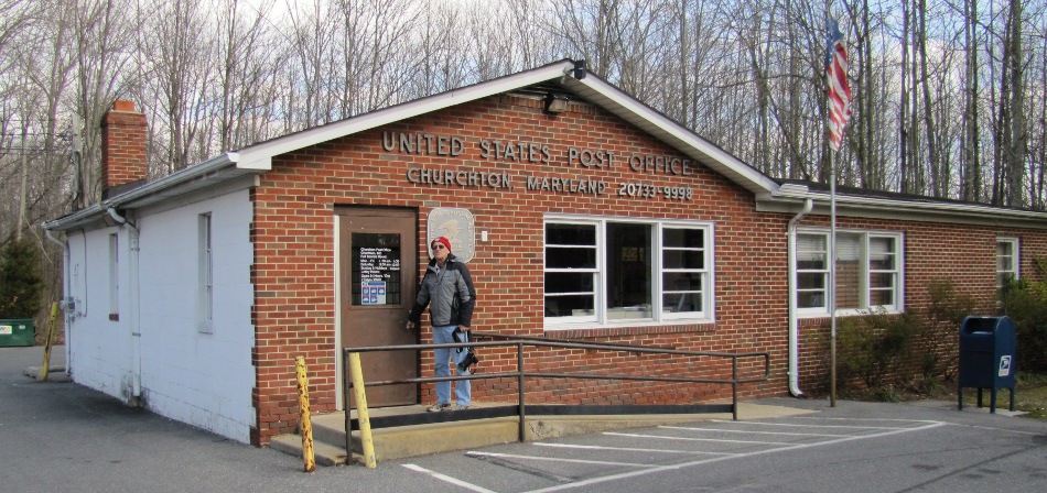 US Post Office Churchton, Maryland