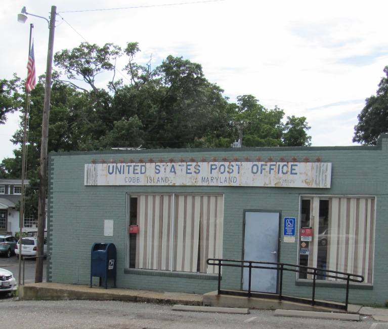 US Post Office Cobb Island, Maryland