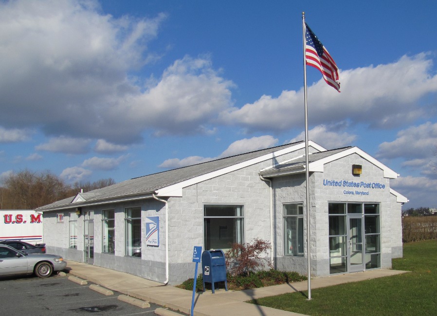 US Post Office Colora, Maryland