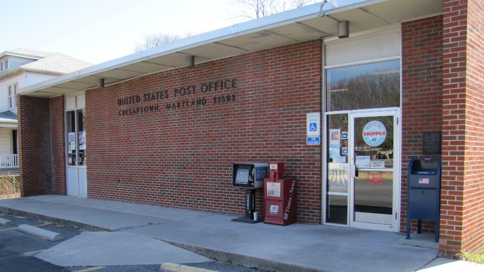 US Post Office Cresaptown, Maryland