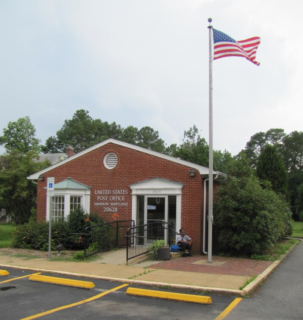 US Post Office Dameron, Maryland