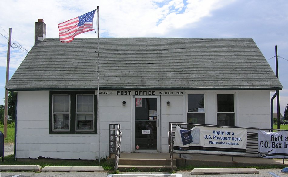 US Post Office Earleville, Maryland