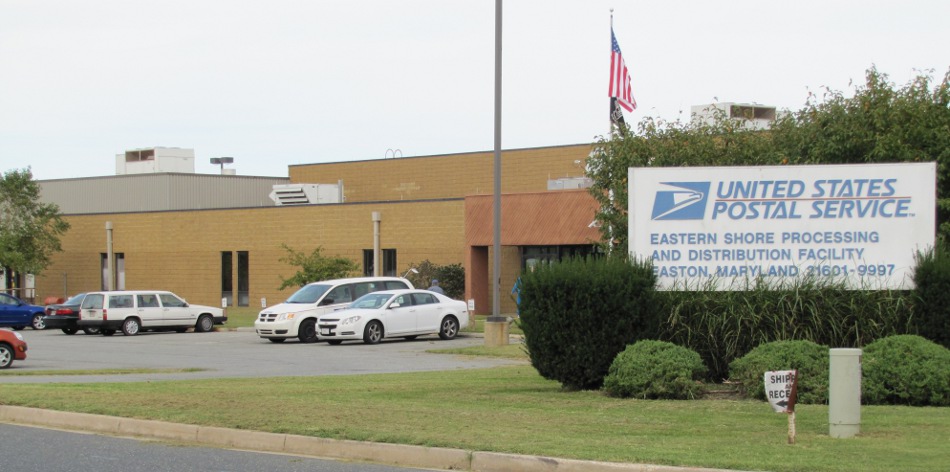 US Post Office Eastern Shore P&DF, Maryland