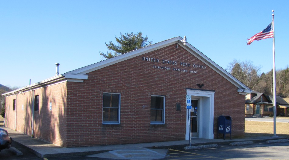 US Post Office Flintstone, Maryland