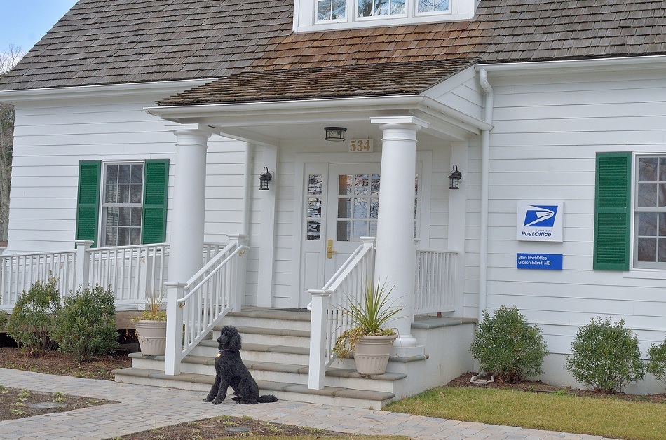 US Post Office Gibson Island, Maryland