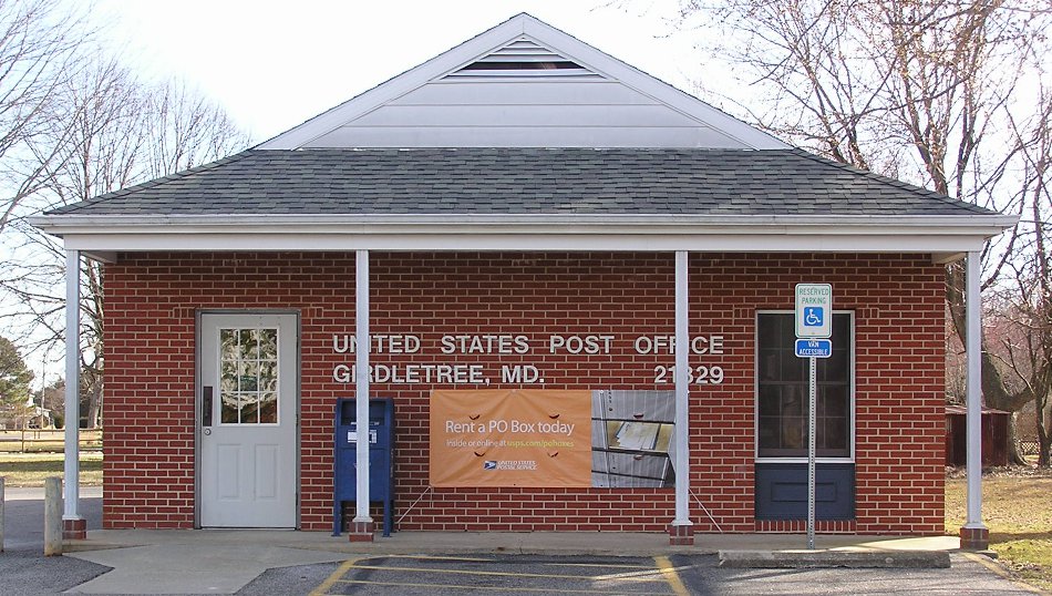 US Post Office Girdletree, Maryland