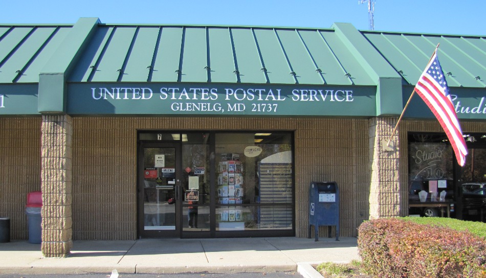 US Post Office Glenelg, Maryland