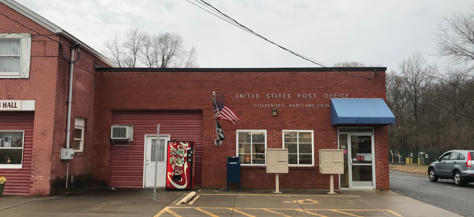 US Post Office Goldsboro, Maryland