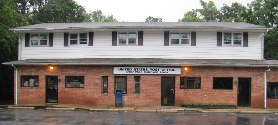 US Post Office Great Mills, Maryland