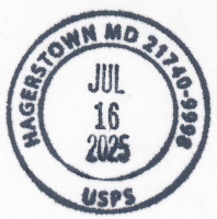 US Post Office Hagerstown, Maryland