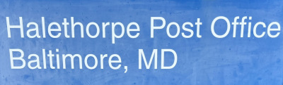 US Post Office Halethorpe, Maryland