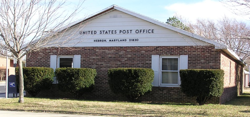 US Post Office Hebron, Maryland