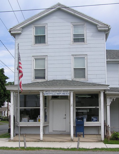 US Post Office Kennedyville, Maryland
