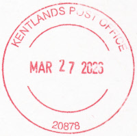 US Post Office Kentlands, Maryland