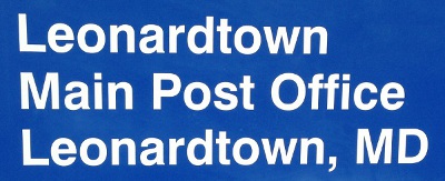 US Post Office Leonardtown, Maryland