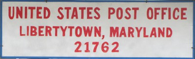 US Post Office Libertytown, Maryland