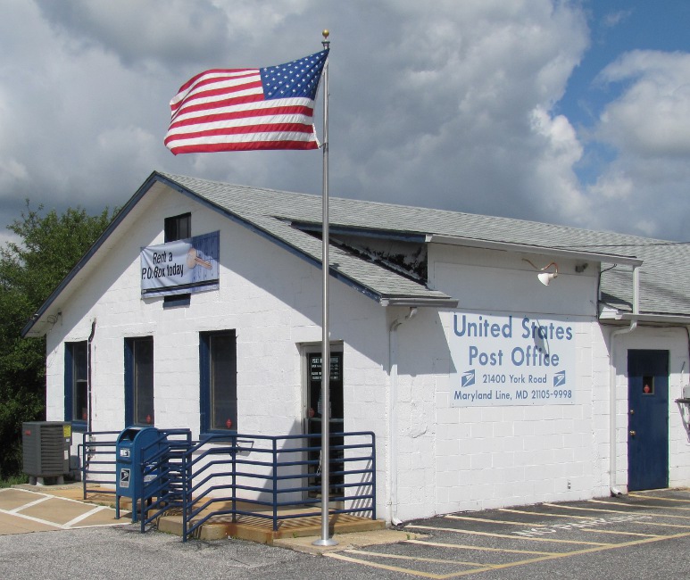 US Post Office Maryland Line, Maryland