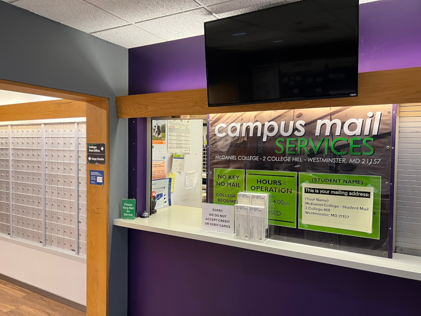 US Post Office McDaniel College, Maryland