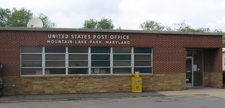 US Post Office Mountain Lake Park, Maryland