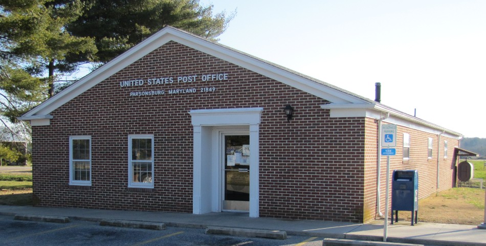US Post Office Parsonburg, Maryland