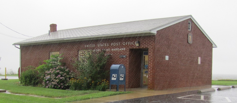 US Post Office Piney Point, Maryland